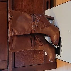 Frye Marissa Slouch brown boot size 7.5 M